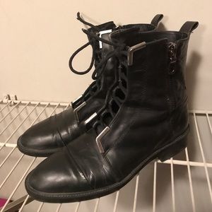 Zara Leather Boots